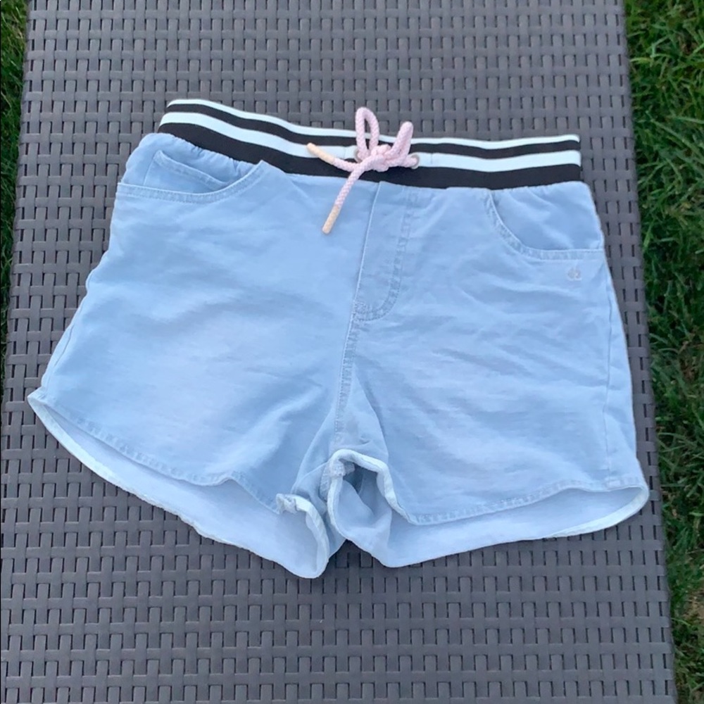 Calvin Klein Girls Soft Denim Shorts